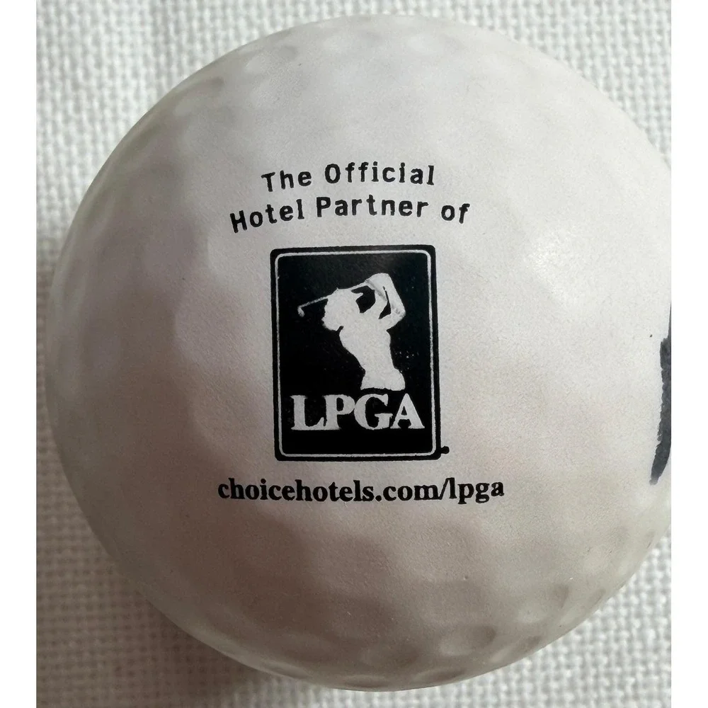 Natalie Gulbis Signed Golf For Women Magazine 2007 & Autographed LPGA Golf Ball